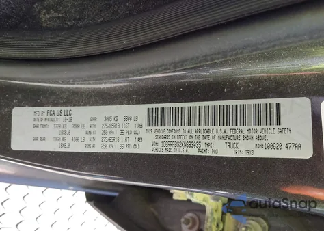 2019 Ram 1500 Big Horn/Lone Star 4X4 6'4 Box from USA, damaged, VIN 1C6RRFBG2KN683035